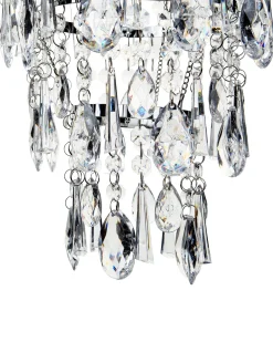 Valaisimet<Beliani Kattokruunu Rauta Hopea Entwash