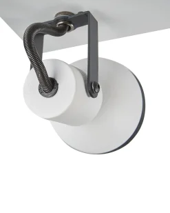 Valaisimet<Beliani Kattovalaisin 3 Polttimoa Rauta Valkoinen/Musta Baro