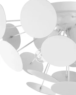 Valaisimet<Beliani Kattovalaisin 3 Polttimoa Metalli Valkoinen Maritsa