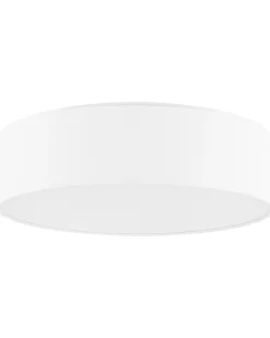 Outlet Beliani Kattovalaisin 3 Polttimoa Polypuuvilla Valkoinen Rena