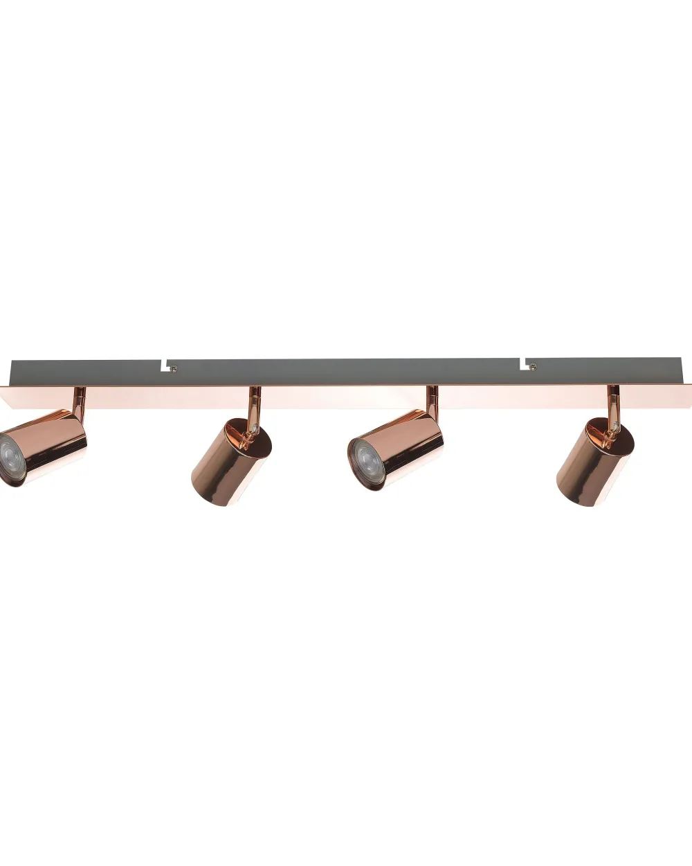 Flash Sale Beliani Kattovalaisin 4 Polttimoa Metalli Kupari Tigris