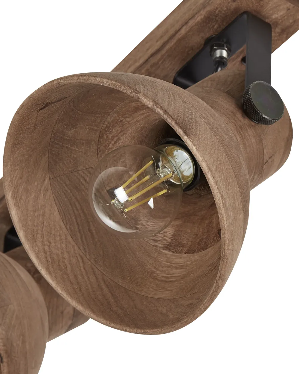 Best Beliani Kattovalaisin 3 Polttimoa Tumma Mangopuu Pennai