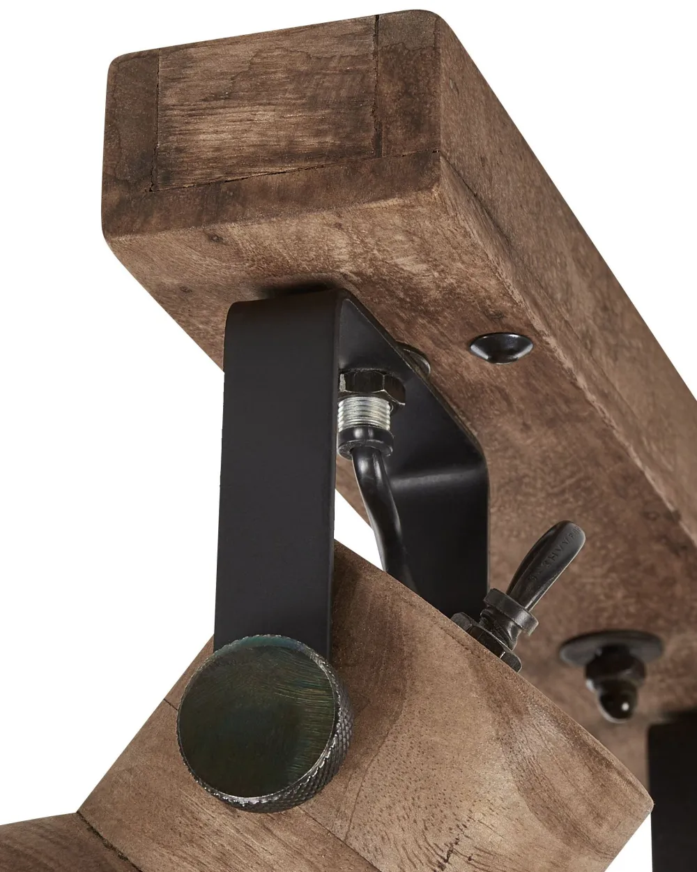 Best Beliani Kattovalaisin 3 Polttimoa Tumma Mangopuu Pennai