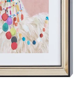 Best Sale Beliani Kehystetty Taulu Monivarinen 30 X 40 Cm Balala