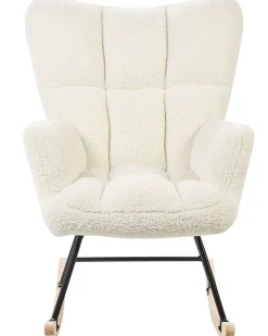 Fashion Beliani Keinutuoli Buklee Valkoinen Oulu