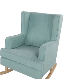 Discount Beliani Keinutuoli Kangas Mintunvihrea Trondheim Ii