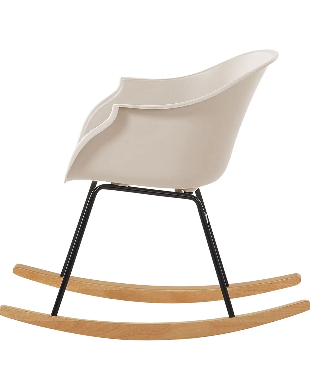 Tuolit<Beliani Keinutuoli Muovi Beige Harmony