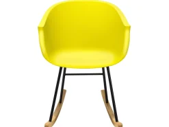 Best Sale Beliani Keinutuoli Muovi Keltainen Harmony