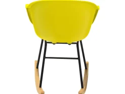 Best Sale Beliani Keinutuoli Muovi Keltainen Harmony