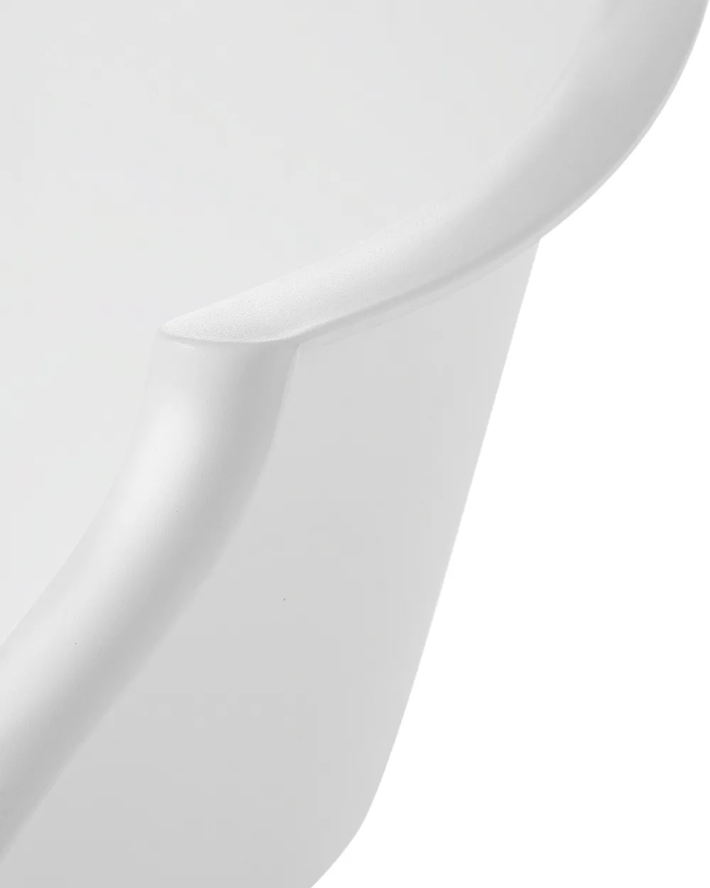 Tuolit<Beliani Keinutuoli Muovi Valkoinen Harmony