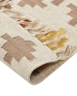 Matot<Beliani Kelim-Matto Puuvilla Monivarinen 160 X 230 Cm Atan