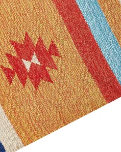 Matot<Beliani Kelim-Matto Puuvilla Monivarinen 200 X 300 Cm Taronik