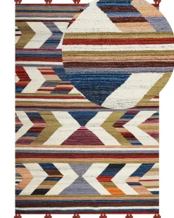 Matot<Beliani Kelim-Matto Villa Monivarinen 140 X 200 Cm Mrgashat