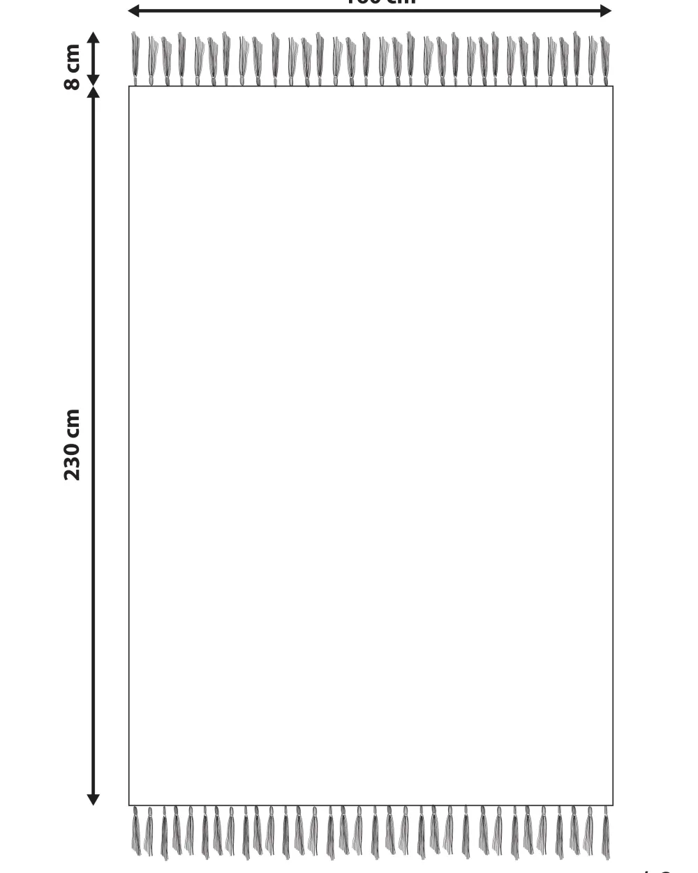 Outlet Beliani Kelim-Matto Villa Monivarinen 160 X 230 Cm Jrvesh