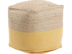 Hot Beliani Keltainen Juuttirahi 44 X 44 Cm Kirama