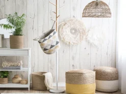 Hot Beliani Keltainen Juuttirahi 44 X 44 Cm Kirama