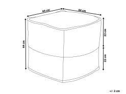 Hot Beliani Keltainen Juuttirahi 44 X 44 Cm Kirama