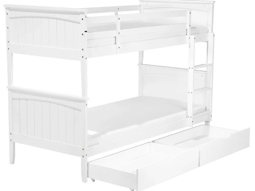 Outlet Beliani Kerrossanky Manty Säilytystila Valkoinen 90 X 200 Cm Radon