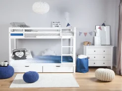 Outlet Beliani Kerrossanky Manty Säilytystila Valkoinen 90 X 200 Cm Radon