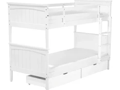 Outlet Beliani Kerrossanky Manty Säilytystila Valkoinen 90 X 200 Cm Radon