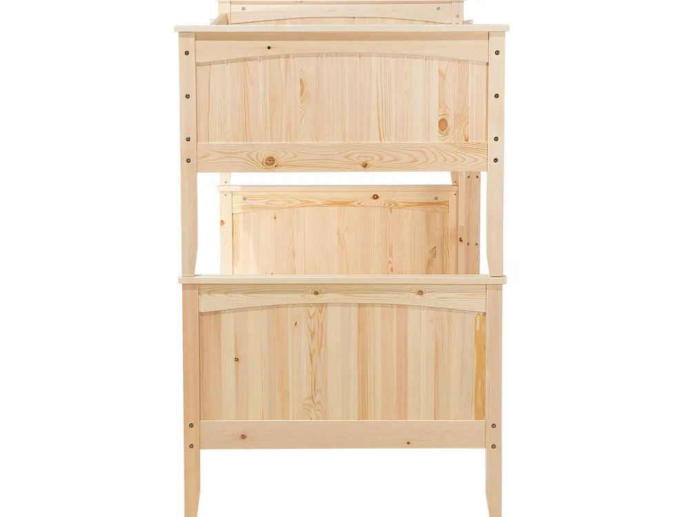 Outlet Beliani Kerrossanky Manty Vaalea Puu 90 X 200 Cm Radon