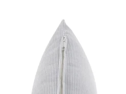 Nojatuolit<Beliani Keskimoduuli Vakosametti Luonnonvalkoinen Lemvig