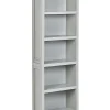 Säilytys<Beliani Kirjahylly 5 Hyllya Vaaleanharmaa/Vaalea Puu Clio
