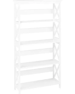 Säilytys<Beliani Kirjahylly 4 Hyllya Valkoinen Foster