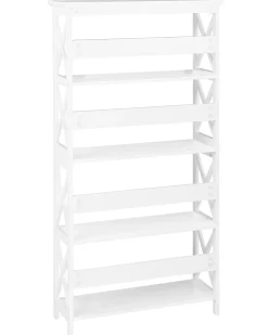 Säilytys<Beliani Kirjahylly 4 Hyllya Valkoinen Foster