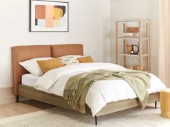 Säilytys<Beliani Kirjahylly 4 Lasihyllya Valkoinen/Vaalea Puu Jenks