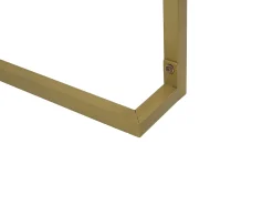 Hot Beliani Konsolipoyta 2 Laatikkoa Musta/Kulta Westport