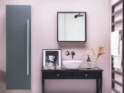 Fashion Beliani Konsolipoyta 2 Laatikkoa Musta Avenue