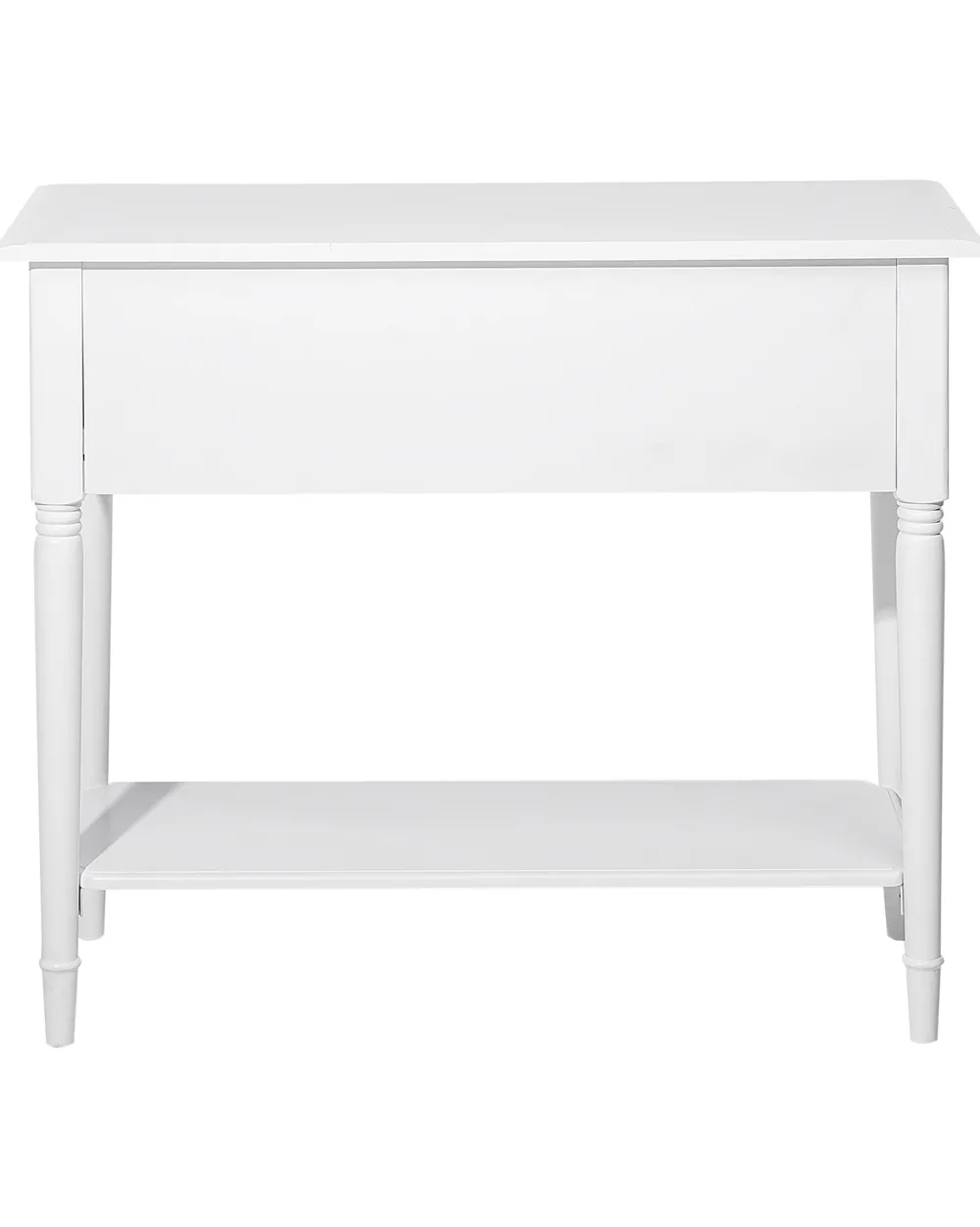 Discount Beliani Konsolipoyta 2 Laatikkoa Valkoinen Lowell