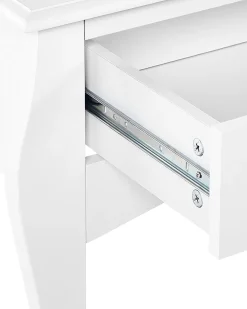 Pöydät<Beliani Konsolipoyta 2 Laatikkoa Valkoinen Klawock