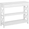 Cheap Beliani Konsolipoyta Laatikko Valkoinen Montgomery