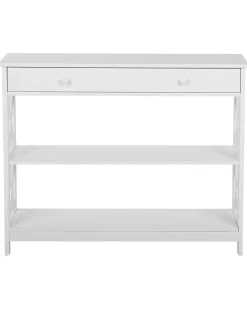 Cheap Beliani Konsolipoyta Laatikko Valkoinen Montgomery