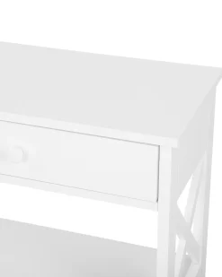 Cheap Beliani Konsolipoyta Laatikko Valkoinen Montgomery
