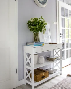 Cheap Beliani Konsolipoyta Laatikko Valkoinen Montgomery