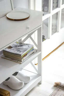 Cheap Beliani Konsolipoyta Laatikko Valkoinen Montgomery