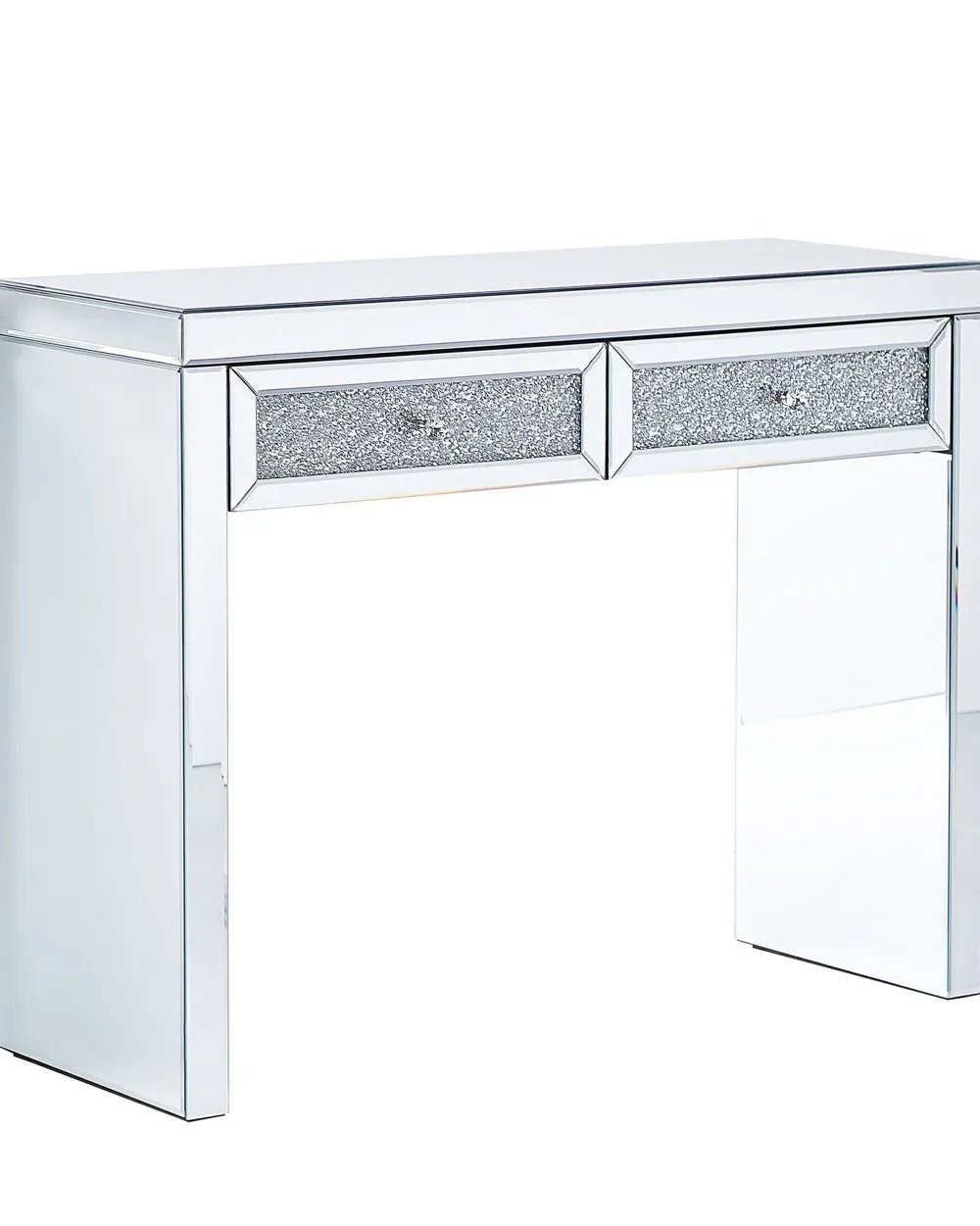 Online Beliani Konsolipoyta Peililasi 2 Laatikkoa Hopea Tilly