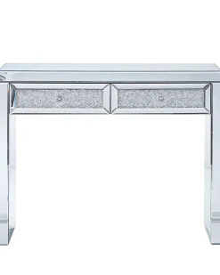 Online Beliani Konsolipoyta Peililasi 2 Laatikkoa Hopea Tilly