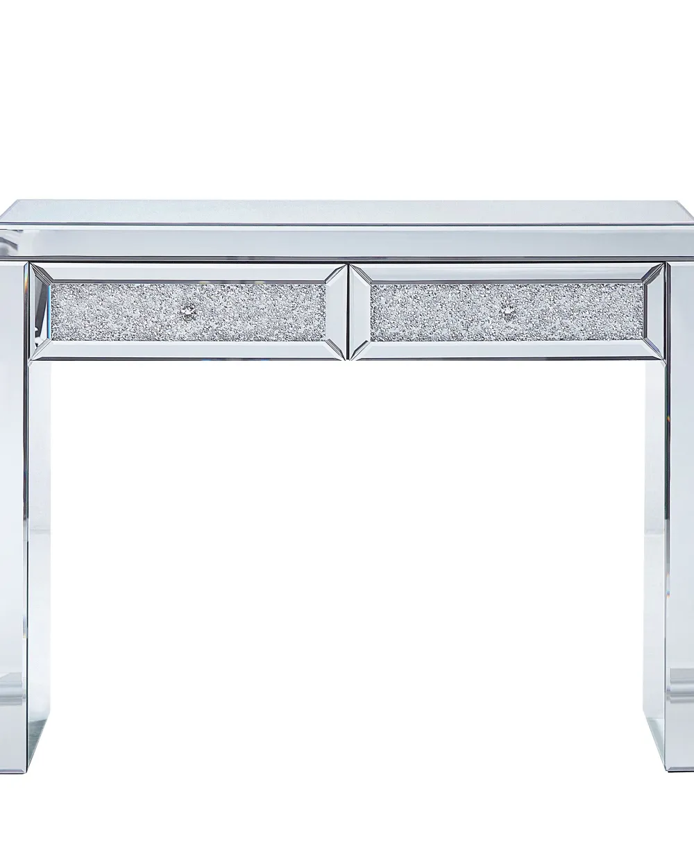 Online Beliani Konsolipoyta Peililasi 2 Laatikkoa Hopea Tilly