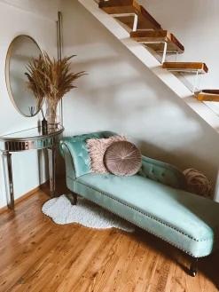 Pöydät<Beliani Konsolipoyta Peililasi Hopea Toulouse