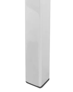 Pöydät<Beliani Konsolipoyta Teras Marmorikuvio Valkoinen/Hopea Calvert