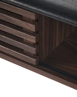 Cheap Beliani Konsolipoyta Tumma Puu Perth