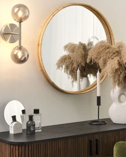 Pöydät<Beliani Konsolipoyta Tumma Puu/Musta Jose