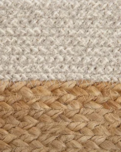 New Beliani Kori Hiekanruskea/Vaaleanharmaa 2 Kpl Naulla