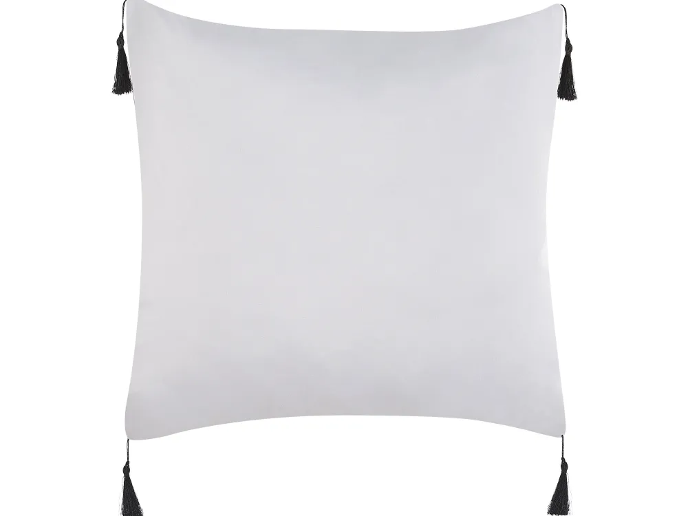 Shop Beliani Koristetyyny 2 Kpl 45 X 45 Cm Mustavalkoinen Liriope