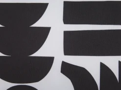 Shop Beliani Koristetyyny 2 Kpl 45 X 45 Cm Mustavalkoinen Liriope