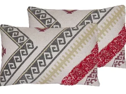 Outlet Beliani Koristetyyny 30 X 50 Cm 2 Kpl Monivarinen Betula